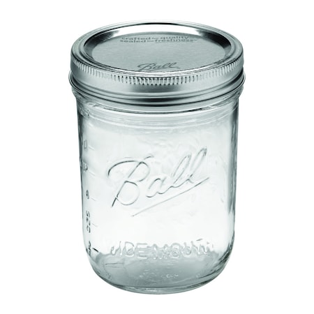 Ball Ball Wide Mouth Mason Jar 16 oz 12 pk 66000ZFP
